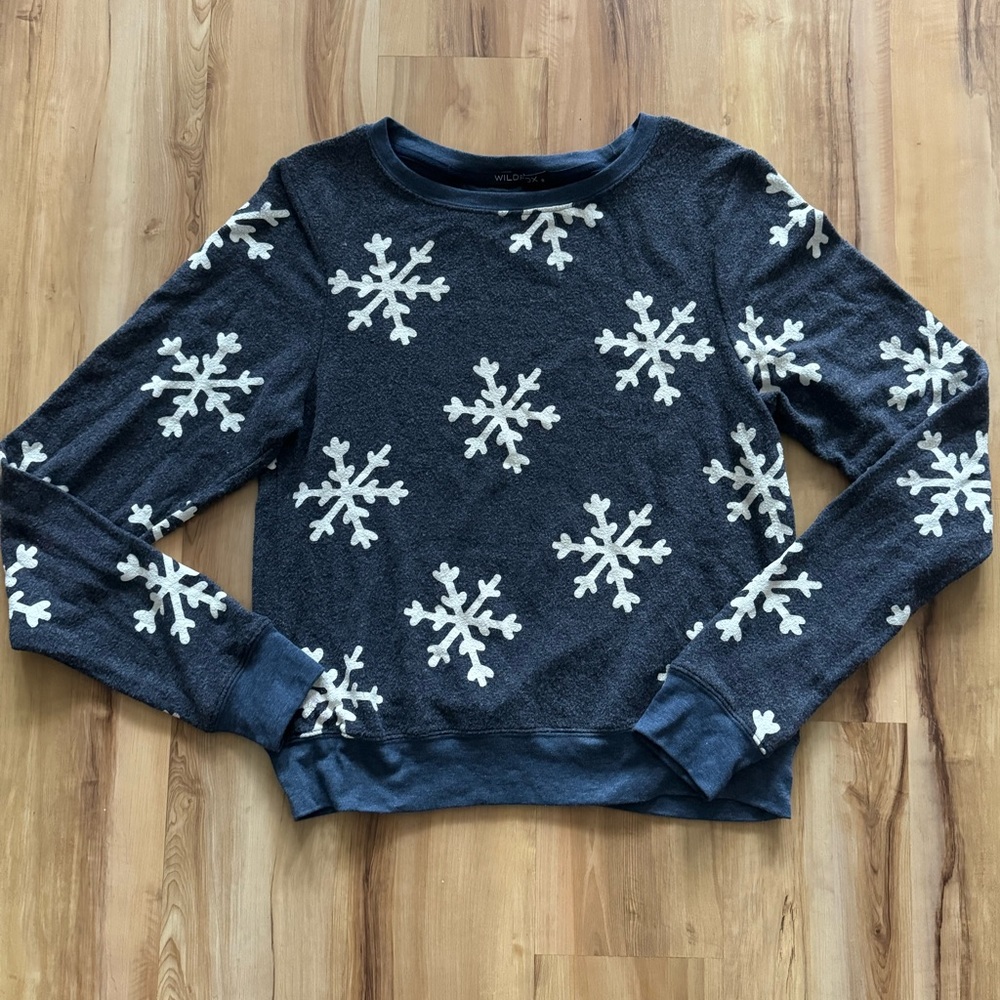 Wildfox Snowflake Sweater